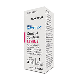 McKesson TRUE METRIX® Blood Glucose Control Solution 3 mL Level 3 (960303_CS)