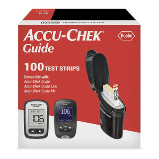 Accu-Chek® Blood Glucose Test Strips 100 Strips per Pack (1148721_BX)