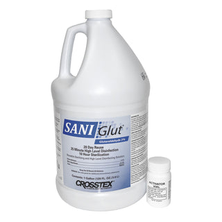 SANI Glut™ Glutaraldehyde High-Level Disinfectant Activation Required Liquid 1 gal. Jug Reusable (977969_CS)