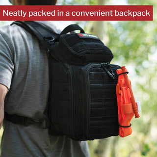My Medic™ RECON Standard First Aid Kit Red Nylon Backpack (1207722_EA)