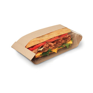 Bagcraft DublView® ToGo! Deli Bag Natural (300090)