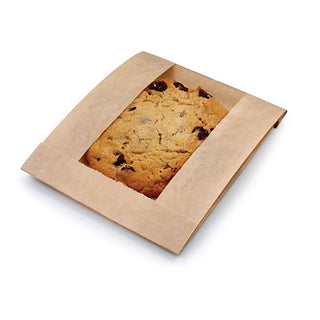 Bagcraft Grease Resistant Single Serve Window Bag, 5 x 1.5 x 7 (BGC300114)