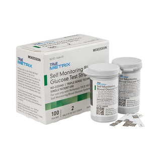 McKesson TRUE METRIX® Blood Glucose Test Strips 100 Strips per Pack (960299_BX)