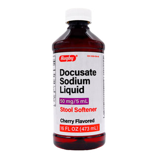 Stool Softener Cherry Flavor Liquid 16 oz. 50 mg / 5 mL Strength Docusate Sodium (1181884_EA)