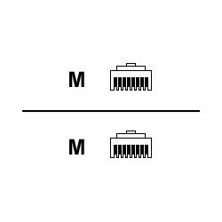 Belkin® Patch Cable - RJ45 (M) - RJ45 (M) - 5' - UTP - (CAT 5E) - Black (785793)