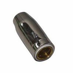 Bernard Quick Tip™ MIG Nozzle, Threaded, 5/8 in Bore, For Series 1 Tip, Plated Copper (360-N1C58Q)
