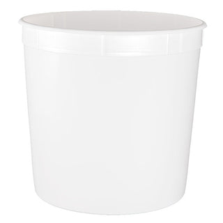 Berry Plastics Corporation 1.25 Gal White Round Container (T801163)