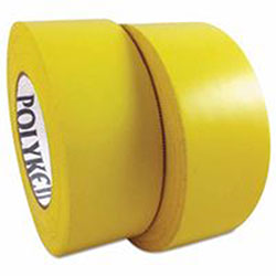 Berry Plastics Corporation 833 Multi-Purpose PE Film Tapes, 72 mm X 55 m, 7.5 mil, White (573-1120141)