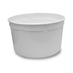 Berry Plastics Corporation Plastic Container, 1 GAL, White (270045)