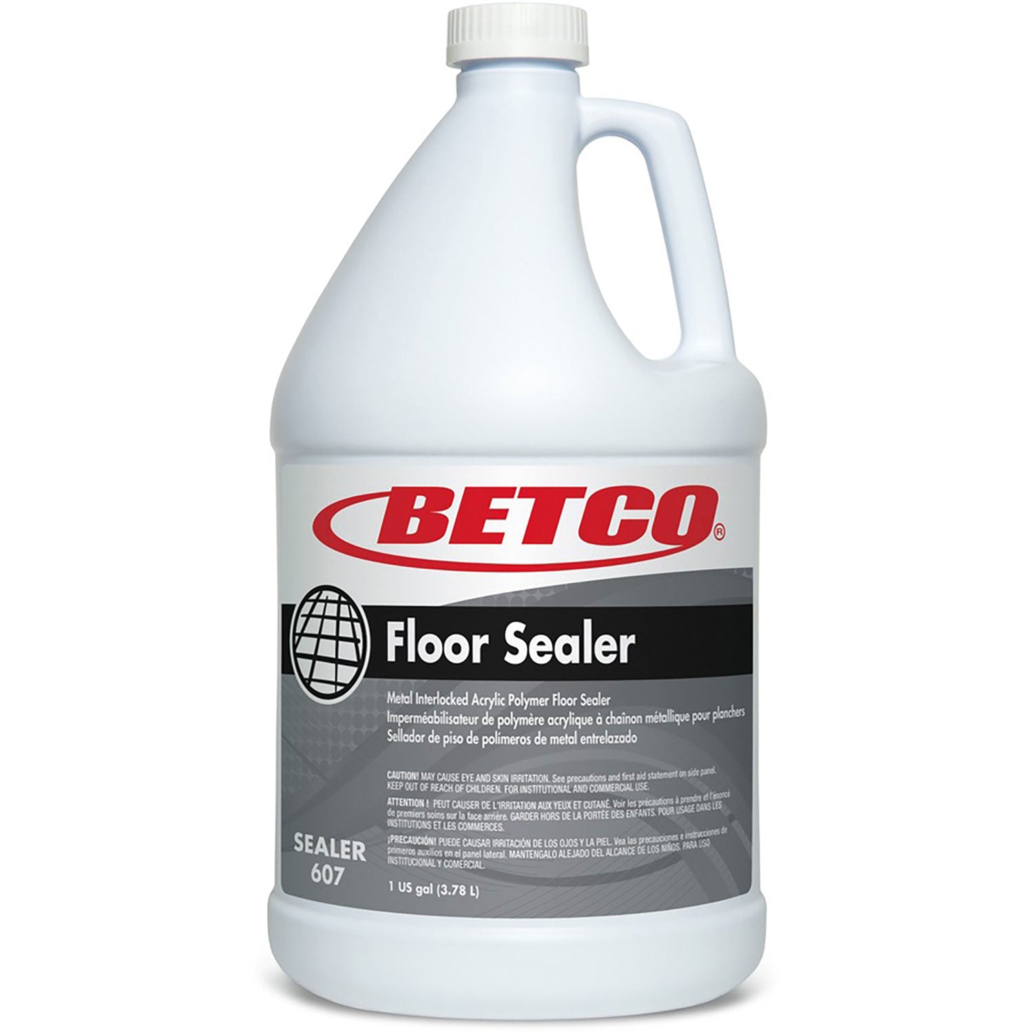 Betco Acrylic Floor Sealer - 128 fl oz (4 quart) - Characteristic Scent - 4 / Carton - Durable, Detergent Resistant, Non-yellowing, Non-powdering, Water Based, Long Lasting - Clear, Milky White