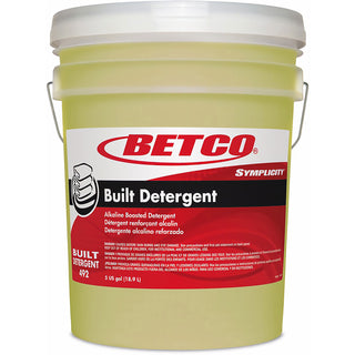 Betco® Symplicity Built Laundry Detergent - Concentrate Liquid - 640 fl oz (20 quart) - Brilliant Neon Yellow (BET4927800)