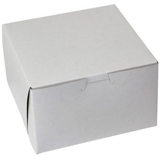 BOXit White Bakery Box, 6.5" x 6.5" x 4" (350220)