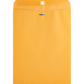 Business Source Clasp Envelopes, 28 lb., 9&quot; x 12&quot;, Brown Kraft (BSN36665)