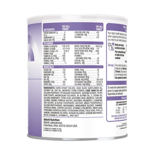 Pro-Phree® Pediatric Oral Supplement Unflavored 14.1 oz. Can Powder Protein-Free / Iron / Vitamins / Minerals (1155117_CS)
