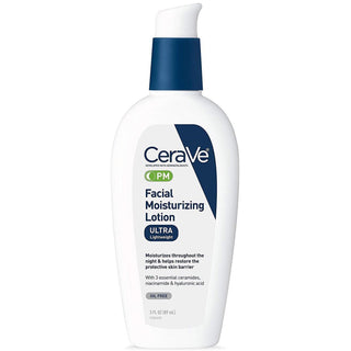 CeraVe® PM Facial Moisturizer 3 oz. Pump Bottle Unscented Lotion (1229988_EA)