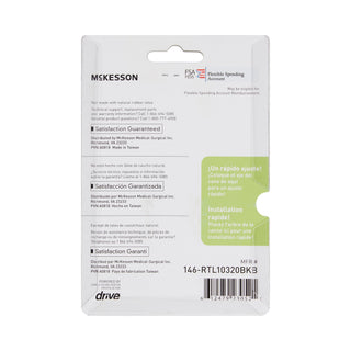 McKesson Cane Tip For Small Base Quad Cane with 1/2 Inch Diameter (1095383_BX)