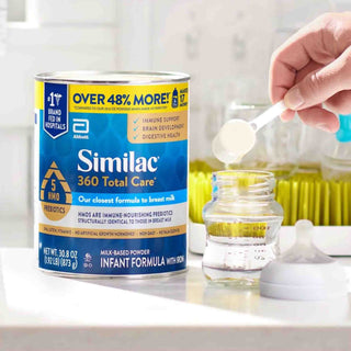 Similac® 360 Total Care® Infant Formula Unflavored 30.8 oz. Can Powder Iron (1230116_EA)