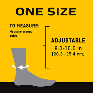 3M™ Futuro™ Sport Deluxe Ankle Stabilizer One Size Fits Most D-Ring / Hook and Loop Strap Closure Foot (971901_EA)