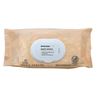 McKesson Baby Wipe Soft Pack Scented 72 Count (999738_PK)