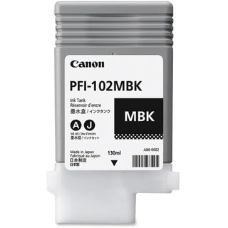 Canon® LUCIA PFI-102 MBK - Ink Tank - 1 x Pigmented Matte Black (68475D)