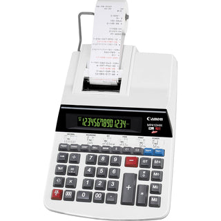 Canon® Printing Calculator, 14-Digit, 9" x 14" x 3-1/4", Gray (CNM8709B001AA)