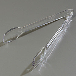 Carlisle Salad Tongs, 9", Clear (4009-07)