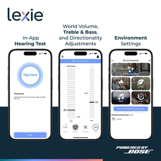 Lexie B2 Plus Powered by Bose OTC Hearing Aid Lexie B2 Plus Powered by Bose (1256643_EA)