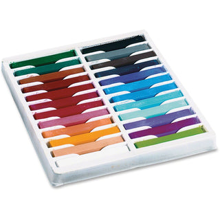 Chenille Kraft Company Square Artist Pastels, 2-1/2"Lx3/8"S, 24/ST, Multi (CKC9724)