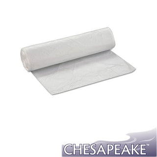 Chesapeake 20-30 Gallon Clear Canliner, 8 micron (.31 mil), 30" x 37", 20 rolls of 25, 500 per case (AC303708N)