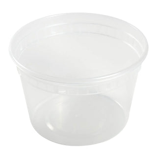 Chesapeake Deli Container, Polypropylene, Bulk, 16 Oz, Clear, 480/Case (CHD16480)
