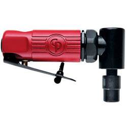 Chicago Pneumatic Angle Die Grinder, 1/4 in (NPTF), 22,500 RPM, 0.3 hp (147-875)