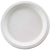 Chinet® Classic Paper Plates, 8 3/4" dia, White, 125/Pack (HTM21237)