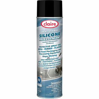 Claire® Heat Stable Silicone Release Agent, Spray, Aerosol, 11 fl oz (0.3 quart), Mild Petroleum Scent (CGCCL948CT)