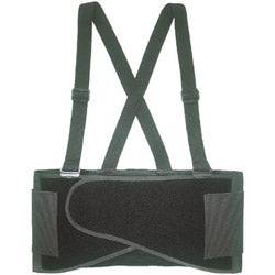 CLC Custom Leather Craft Elastic Back Support Belt, Large, Black (201-5000L)