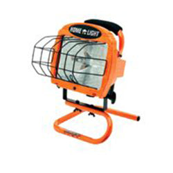 Coleman Cable 500W Portable Halogen Work Light w/ Switch; 500 Watt Portable Halogen Floodlight (172-L33)