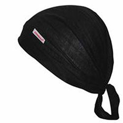 Comeaux Caps Single Sided Caps, One Size Fits Most, Black (118-1000E-BLK)