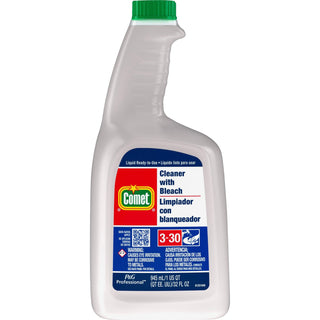 Comet® Cleaner With Bleach, Eliminates Mold/Mildew, 32 oz, Red (PAG02287)