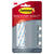 Command™ Cord Clip, Round, with Adhesive, 0.75"w, Clear, 4/Pack (MMM17017CLR)