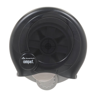 Compact® 4-Roll Rotary High Capacity Coreless Toilet Paper Dispenser, Key Lock, Smoke (GPC56788)
