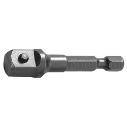 Cooper Hand Tools Hex Extensions, 3/8 in (male square), 1/4 in (male hex) drive, 2 in (071-EX-370-B-2)