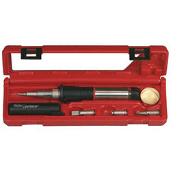 Cooper Hand Tools Super-Pro Self-Igniting Butane Soldering Iron Kits, Case;Stand;Sponge;Tips (185-PSI100K)