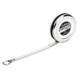 Cooper Hand Tools Executive® Diameter Pocket Measuring Tapes, 1/4 in x 6 ft, A18 Blade (182-W606P)