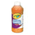 Crayola® Artista II Washable Tempera Paint, Orange, 16 oz (CYO543115036)