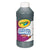 Crayola® Artista II Washable Tempera Paint, Black, 16 oz (CYO543115051)