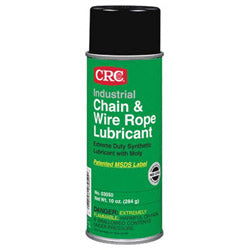 CRC Chain & Wire Rope Lubricant, 10 oz, Aerosol Can (125-03050)