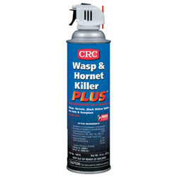 CRC Wasp and Hornet Killer Plus™ Insecticide, 20 oz Aerosol Can, 14 wt oz (125-14010)