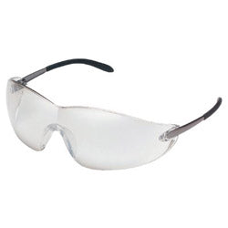 Crews Blackjack Elite Protective Eyewear, Clear Mirror Lens, Duramass (135-S2119)