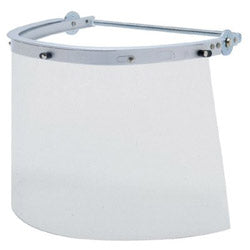 Crews Universal Faceshield, Uncoated, Clear, Polycarbonate, 16 in L x 8 in (135-181540)