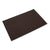 Crown Mats Needle Rib&trade; Vinyl & Polyproylene Scraper Mat, 4' x 6', Brown (CRONR46BRO)