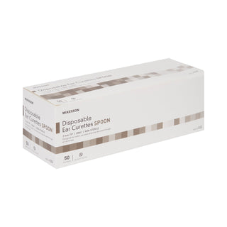 McKesson Ear Curette Handle with Grooves 2 mm Tip Cup Tip (911819_CS)